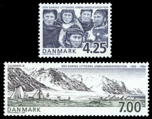 Denmark 2003 Scott #1248-1249 Mint Never Hinged
