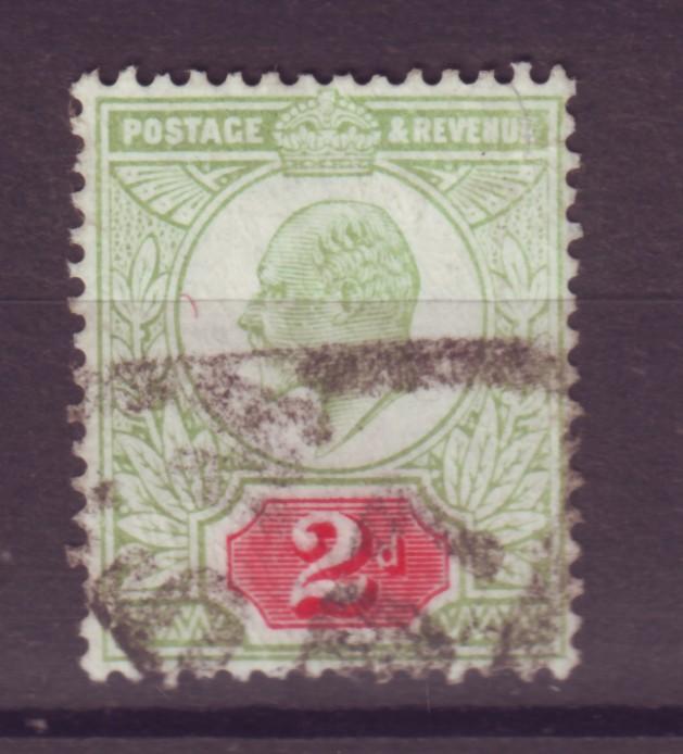 J17665JLstamps 1902-11 great britain used #130 KEVII