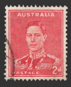 AUSTRALIA STAMP 1937. SCOTT # 182. USED