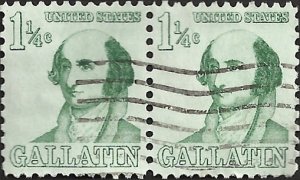 # 1279 USED PAIR ALBERT GALLATIN