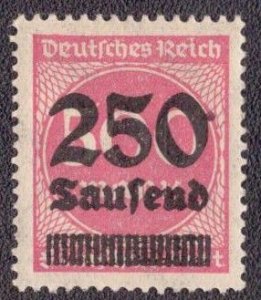 Germany 259 1923 MNH
