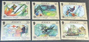 JERSEY # 461-466--MINT NEVER/HINGED--COMPLETE SET--1988