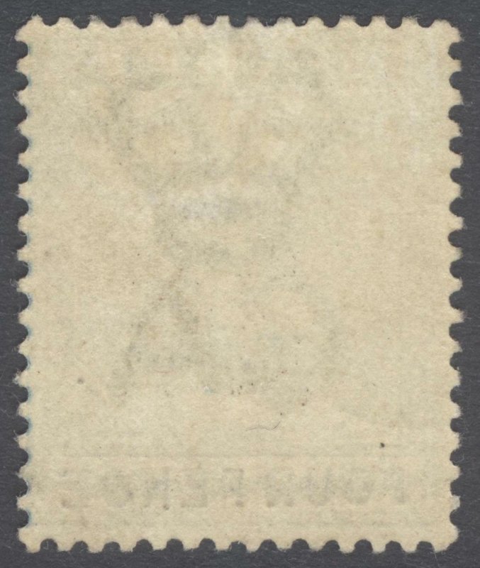 Antigua 1882 4d Blue Wmk CA Perf 14 SG 23 Scott 15 VLMM/MVLH Cat £275($363)