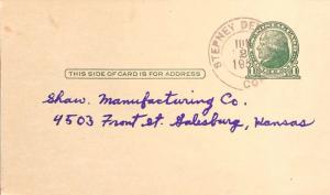 United States Connecticut Stepney Depot 1950 double ring cds  1849-1960  Post...