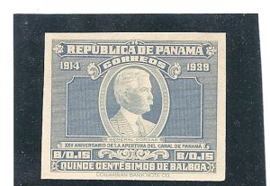 Panama Scott # 328 IMPERF Proof Scarce  VF MNH Opening of Panama Canal 25th Ann.