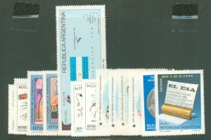 Argentina #1346/1465  Single (Complete Set)