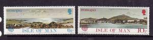 Isle of Man-Sc#99-100-Unused NH Europa set-1977-