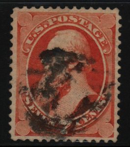 1870 Sc 149 used 7c vermilion VF-XF  CV $100