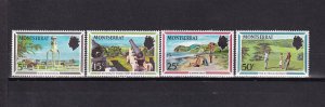 LI07 Montserrat 1970 Tourism  mint hinged stamps  full set