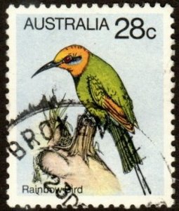 Australia 734 - Used - 28c Rainbow Bird (1980) (cv $0.45)