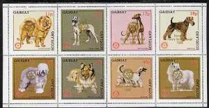 Gairsay 1998 Rotary Int opt in gold on 1984 Rotary -Dogs ...