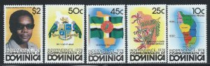 DOMINICA SC# 602-6 FVF/OG 1978