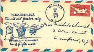 21926- USA -POSTAL STATIONERY COVER1947- BOATS\TRAIN\HELICOPTER\ FIRST FLIGHT -