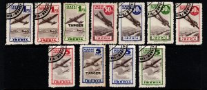 1945 Spain Poster Stamp Iberia Airlines No Postal Value Lot/11 Mixed Condition