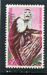 Equatorial Guinea 1975 AFRICAN MONKEY 1 value Perforated Mint (NH)