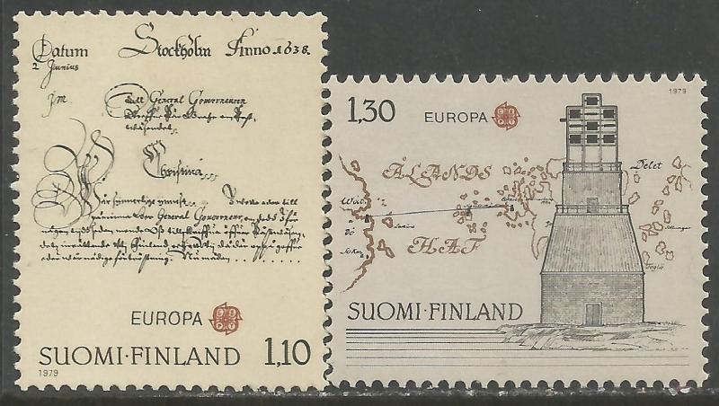 FINLAND 621-22 MOG EUROPA 822G