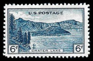 PCBstamps   US # 745 6c Crater Lake, MNH, (17)