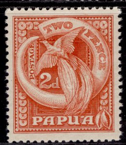 AUSTRALIA - Papua GV SG133, 2d red, M MINT. Cat £15.