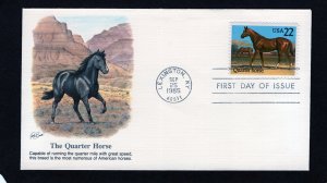 2155 Quarter Horse, FDC Fleetwood