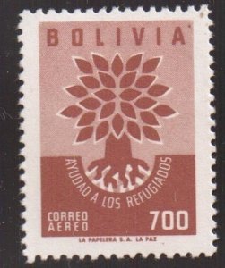 Bolivia   #C213  mnh  1960 Symbol uprooted oak 700