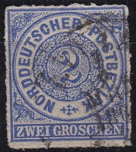 GERMANY Norddeutsch [1868] MiNr 0005 ( O/used ) [06]