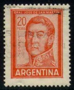 Argentina #698A Jose de San Martin, used (0.25)