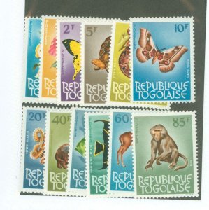 Togo #461-72 Mint (NH) Single (Complete Set)