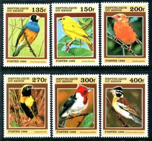 Benin 1120-1125 , MNH Vögel. x8904