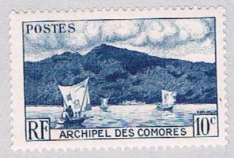 Comoro Islands 30 MNH Anjouan Bay 1950 (BP38511)