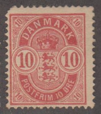 Denmark Scott #45 Stamp - Mint Single