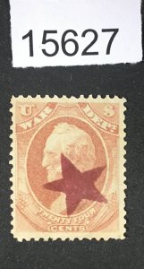 MOMEN: US STAMPS # O91 FANCY STAR USED LOT #15627