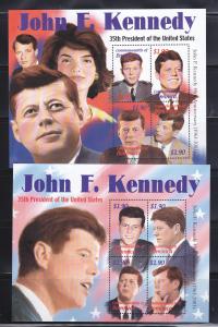 Dominica 2399-2400 Set MNH John F Kennedy