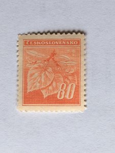 Czechoslovakia – 1945 – Single “Tree” Stamp – SC# 259A – MNH