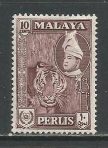 Malaya-Perlis   #34  MH  (1957)  c.v. $1.50