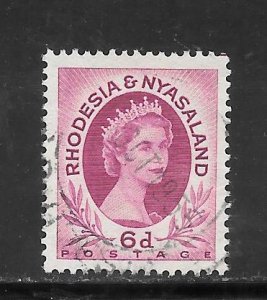Rhodesia and Nyasaland #147 Used Single