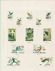 south korea 1990s stamps pages  ref 18879