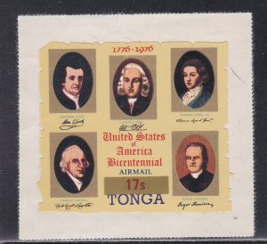 Tonga # C196, U.S. Bicentennial, MInt NH