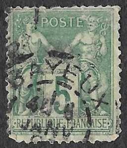 France SC 113 * Liberty, Equality, Fraternity * Used * 1900