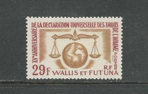 Wallis & Futuna Islands Scott catalogue # 166 Unused Hinged See Desc