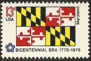 # 1639 MINT NEVER HINGED STATE FLAG MARYLAND