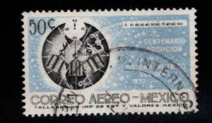 MEXICO Scott C241 Used  Airmail stamp commemorating the metric system