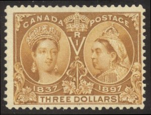CANADA #63 Mint - 1897 $3.00 Jubilee