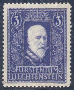 Liechtenstein 1933 Prince Francis I  Set of 1 Sc114 MNH 109414