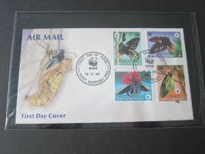 Papua New Guinea 1988 Sc 697-700 FDC