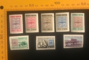 Argentina B14-16 & CB8-12, Stamp on Stamp, MNH, complete set of 8