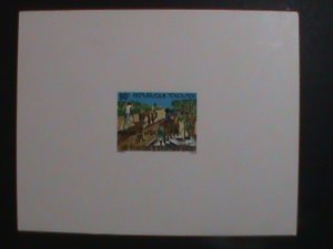 ​TOGO-1988 SC#1456-INTERNATIONAL FUND FOR AGRICULTURA-DELUXE PROOF SHEET-VF