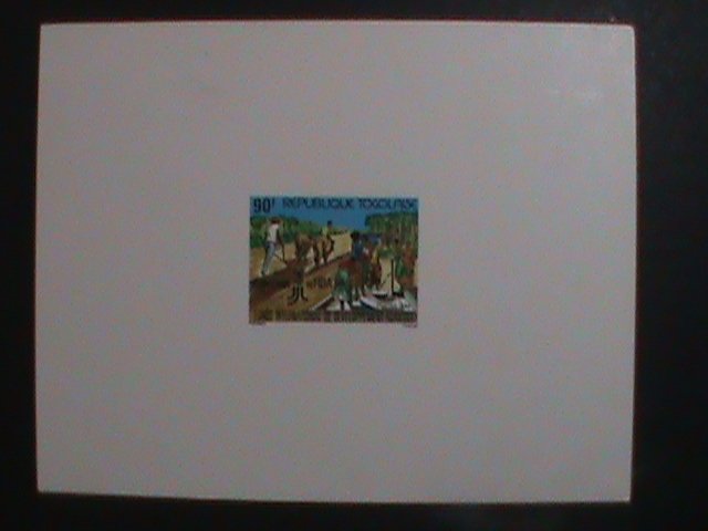 ​TOGO-1988 SC#1456-INTERNATIONAL FUND FOR AGRICULTURA-DELUXE PROOF SHEET-VF