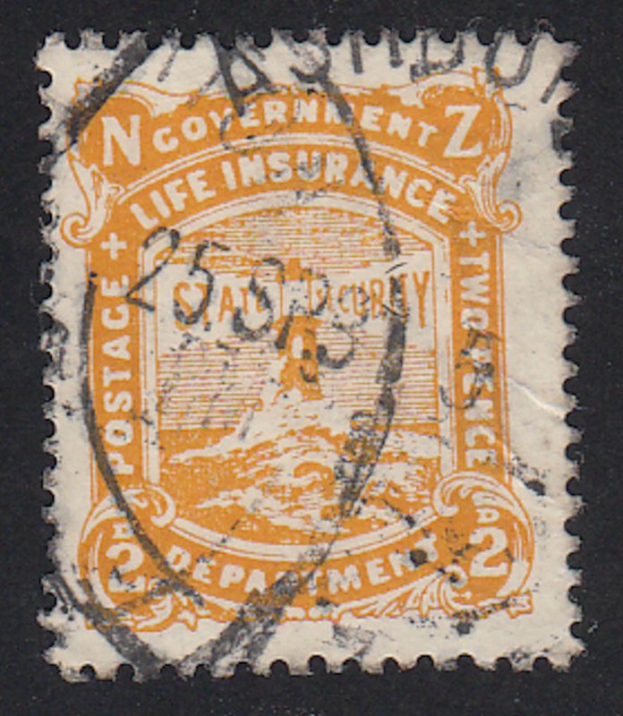 New Zealand - 1921 - SC OY19 - Used