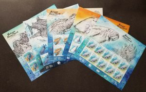 Malaysia Definitive Iconic Marine Life 2020 (sheetlet) MNH *VIP *P00000 *rare