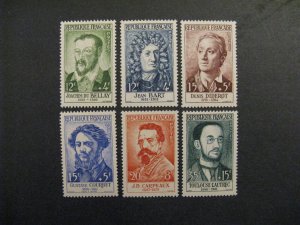 France #B321-6 mint hinged  b23.7 742